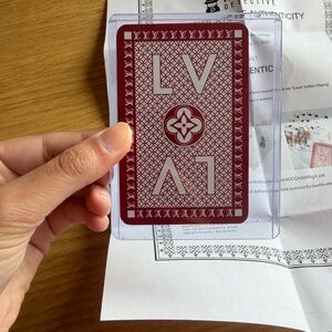 LV Playing Card